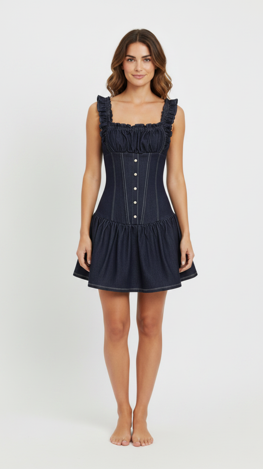 Denim Muse Mini Dress