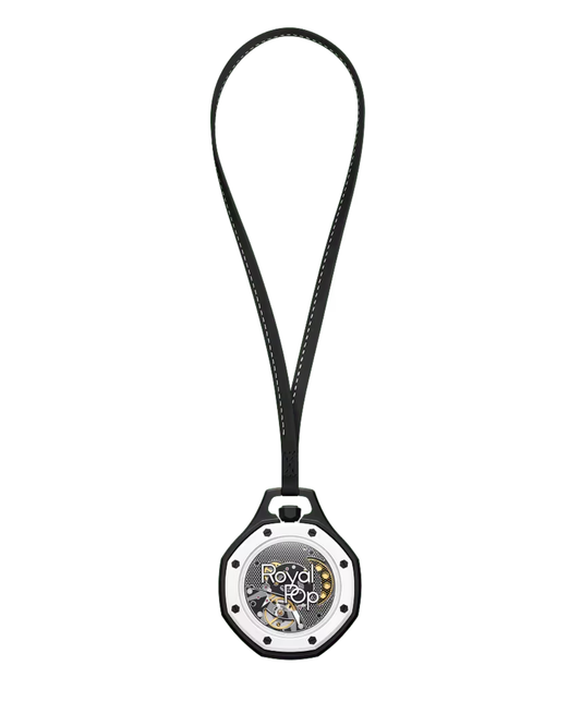 Royal Pop Monochrome Black Pendant Watch